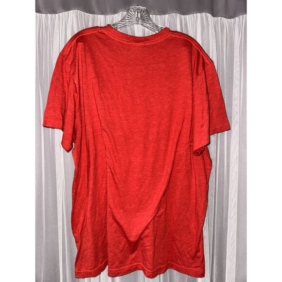 San Francisco 49ers Red T-Shirt By Homage XXL Soft Cotton Blend Crewneck - Picture 4 of 4